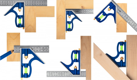 ЗУБР 300 мм, комбинированный угольник, Профессионал (3436)