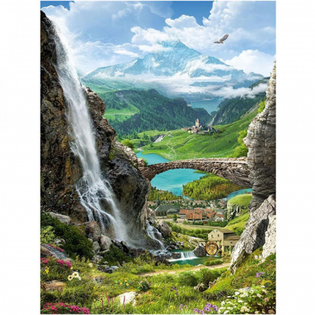 Зеленая долина Фотообои 8л 196х260см (Тула)