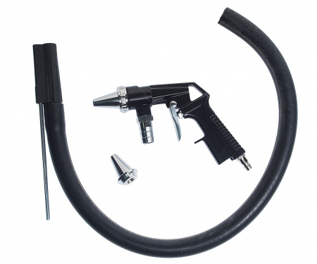 Пистолет пескоструйный RF-2375 пневматический (сопло: 4.5, 5мм, шланг со щупом для песка-1м, расход воздуха 160 л/мин), в блистере ROCKFORCE /1