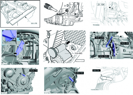 JTC Фиксатор распредвала для установки фаз ГРМ (FORD, MAZDA) JTC