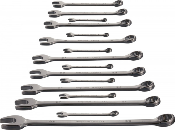 OMT16S Набор ключей гаечных комбинированных в сумке, 8-32 мм, 16 предметов OMT16S Набор ключей гаечных комбинированных в сумке, 8-32 мм, 16 предметов