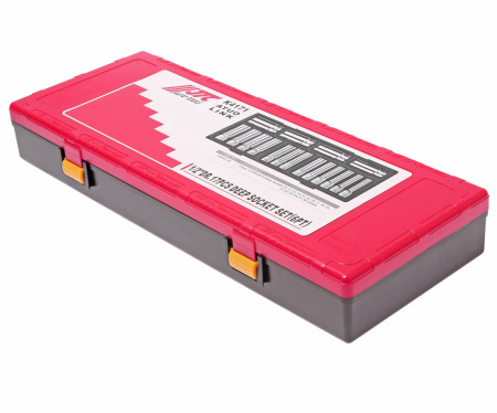 JTC Набор головок торцевых 1/2" 6-ти гранных 10-32мм глубоких 17 предметов в кейсе JTC