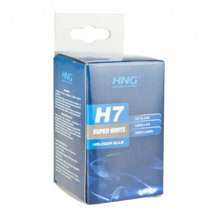 Автолампа H7 (70) PX26d SUPER WHITE 5500K 24V HNG /1/10/500