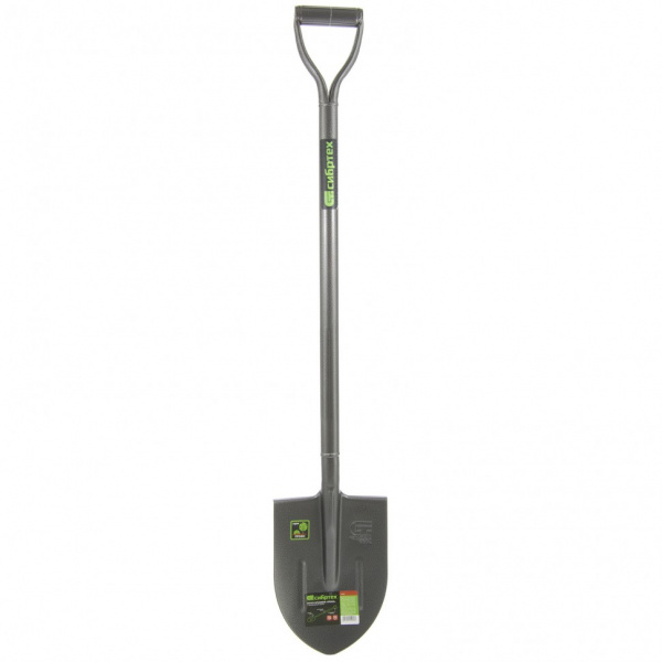 Лопата штыковая, 210х290х1150 мм, цельнометаллическая, Сибртех