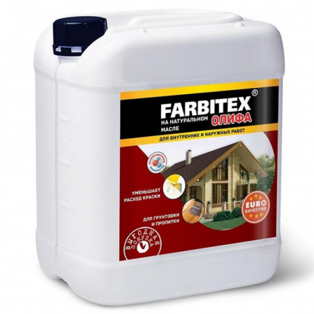 Олифа  5,0л FARBITEX (4)