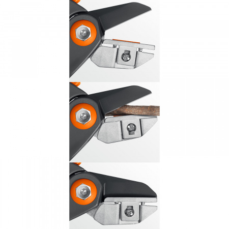 GRINDA P-56, 205 мм, легированная сталь, двухкомпонентные рукоятки, контактный секатор, PROLine (423456)