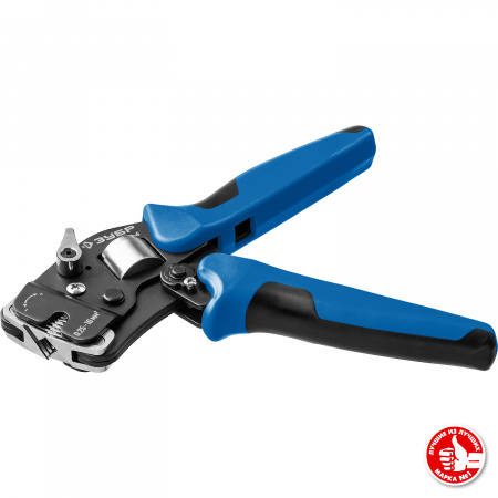 ЗУБР ПКТ-16-4, 0.25 - 16 мм2, с квадратным профилем, торцевые мультидиапазонные пресс-клещи, Профессионал (22694)