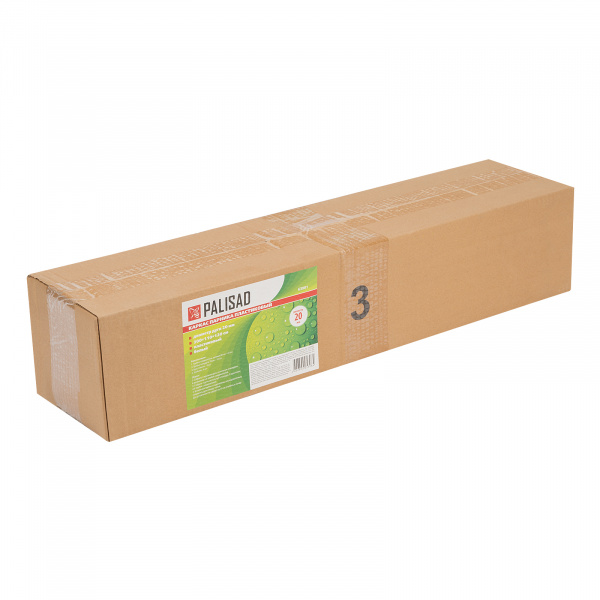 Каркас парника пластиковый 300 х 110 х 120 см, дуга D 20 мм, белый Palisad