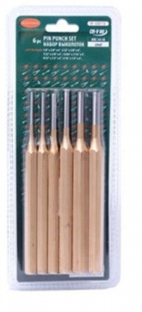 Набор выколоток RF-50613L: 6пр.(3/4/5.5/6/7/8х150мм), в блистере ROCKFORCE /1