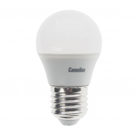 Лампа светодиодная E27 G45 8W холодный свет CAMELION 1/10/100