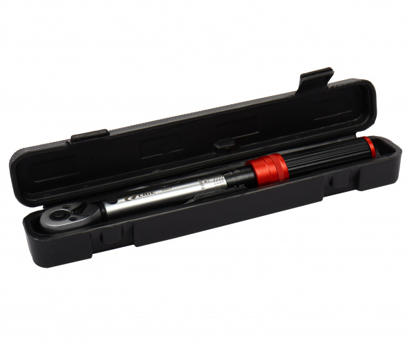 Ключ динамометрический 1/4" (5-25Nm) L-240мм, с быстрой фиксацией, в кейсе LG-29801 LIGE /1/20 NEW