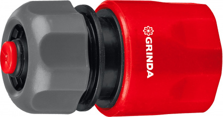 GRINDA GC-12A, 1/2″, с автостопом, для шланга, быстросъёмный соединитель (8-426329)