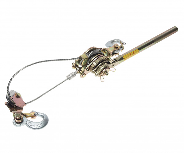 Лебедка RF-TRK-1000 рычажная 1т (диаметр троса - 4.8мм, длина - 2,2м) ROCKFORCE /1