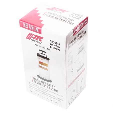 JTC Приспособление для откачки технических жидкостей с ручным приводом 10л JTC