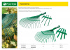 РОСТОК PB-22W, 375 х 430 мм, металлические, проволочные, без черенка, веерные грабли (39620)