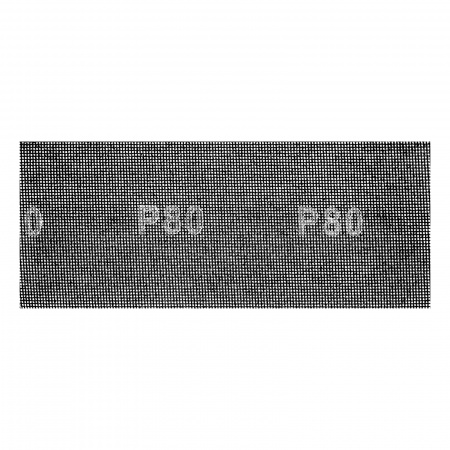 Сетка абразивная, P 80, 115 х 280 мм, 5 шт Denzel