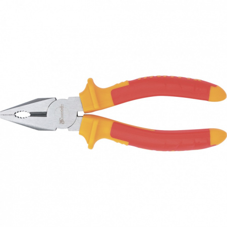 Плоскогубцы комбинированные, Insulated, 180 мм, двухкомпонентные рукоятки Matrix Professional