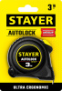STAYER AutoLock, 3 м х 16 мм, рулетка с автостопом (2-34126-03-16)