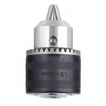 Патрон для дрели ключевой, 1.5-13 мм, М12 х 1.25, адаптер SDS Plus Сибртех