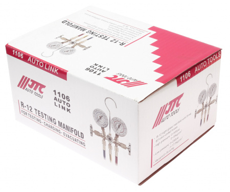 JTC Устройство для заправки автокондиционера R-12 L=150см JTC