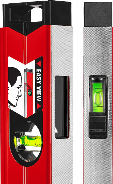 MIRAX 2000 мм, с зеркальным глазком, магнитный уровень (34611-200)