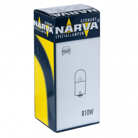 Автолампа R10W (BA15s) 12V NARVA /10/200 HIT