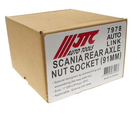 JTC Головка ступичная 91мм для заднего моста (SCANIA) JTC