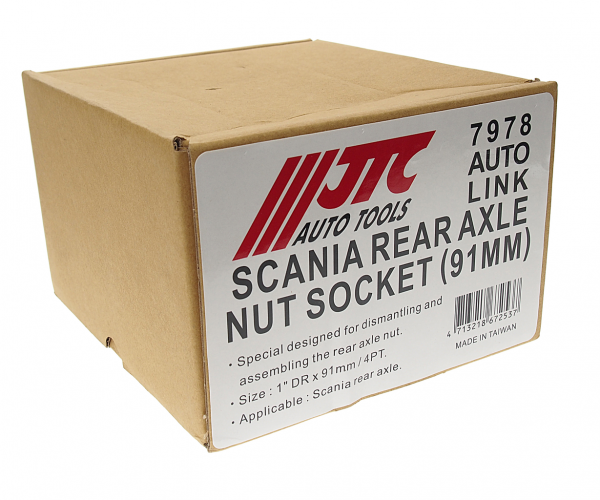 JTC Головка ступичная 91мм для заднего моста (SCANIA) JTC