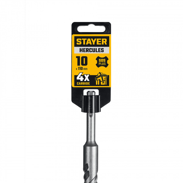 STAYER HERCULES-4Х 10x110 мм, SDS-plus бур (29290-110-10)