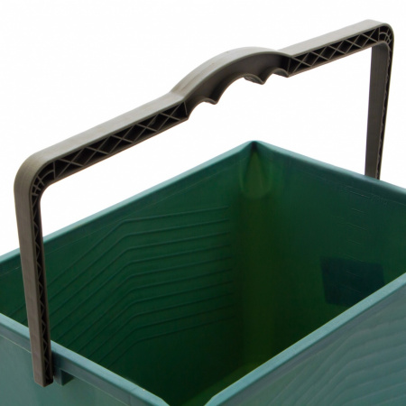 Ведро малярное прямоугольное, 14 л, вторичный полипропилен Россия, Сибртех