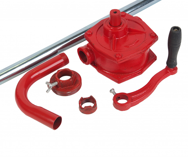 Насос RF-1032 роторный ручной для перекачки масла 22л/мин( высота всасывания 1м,высота подъема 5м)  ROCKFORCE /1/6