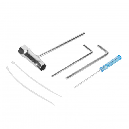 Триммер бензиновый DTS-52, 52 см3, неразъемная штанга, состоит из 2 частей Denzel