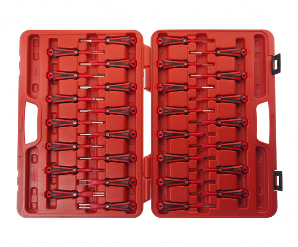 JTC Набор инструментов для ремонта автоэлектропроводки 30 предметов в кейсе JTC