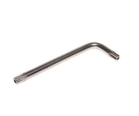 Ключ TORX T30H RF-76730: Г-образный с отверстием ROCKFORCE /1/10