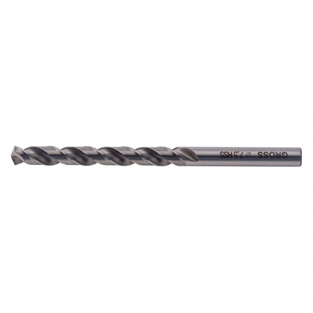 Сверло спиральное по металлу, 7.5 мм, HSS, 338 W Gross
