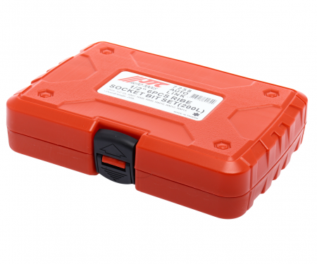 JTC Набор головок торцевых и насадок 1/2" 6-ти гранных T40-T70 удлиненные 6 предметов в кейсе JTC