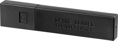 OLFA EXCEL BLACK, 18 х 100 х 0.5 мм, 10 шт, сегментированные лезвия (OL-LBB-10B)