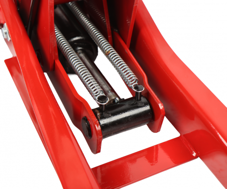 GTE Домкрат подкатной 3т 75-505мм двухпоршневой низкопрофильный GTE