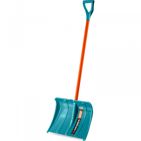 GRINDA FIBER-500, снеговая лопата, фиберглассовый черенок, пластиковый ковш 500мм (39940) PROLine
