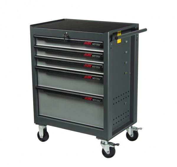 JTC Тележка инструментальная 5 секций серая JTC