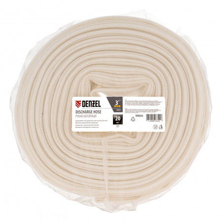 Рукав напорный DH-80, диаметр 3", длина 20 м Denzel
