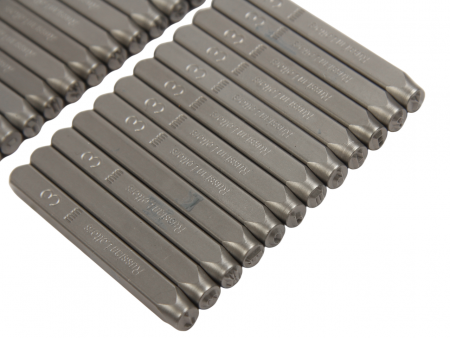 JTC Клейма буквенные кириллица 3мм (HRC 60+-2град. DIN 1451) JTC