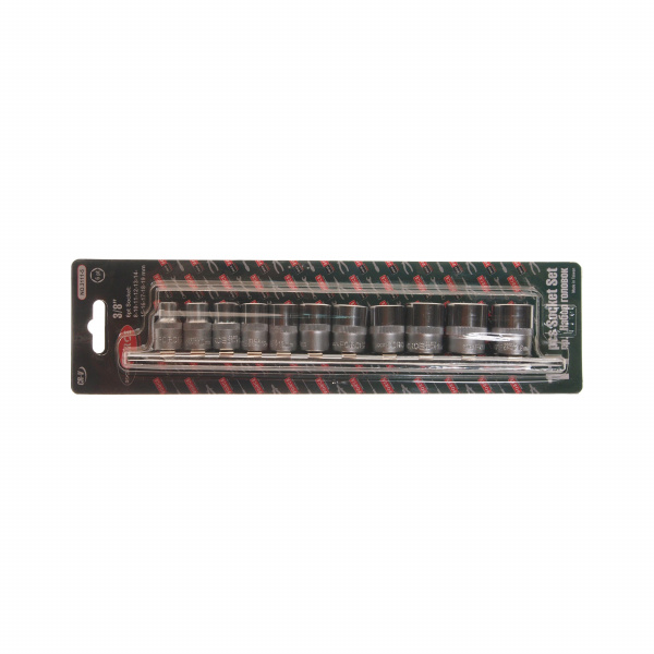 Набор торцевых головок RF-3111-5: 3/8"DR 6-гранных  на планке 11пр. ROCKFORCE /1/10 Набор торцевых головок RF-3111-5: 3/8"DR 6-гранных  на планке 11пр. ROCKFORCE /1/10