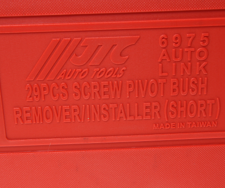 JTC Набор инструментов для демонтажа/монтажа сайлентблоков, подшипников универсальный 29 предметов JTC