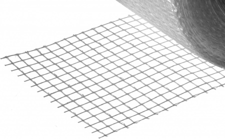 ЗУБР 5 см х 130 м, 3 х 3 мм, самоклеящаяся, стеклотканевая сетка, Профессионал (12465-05-130)