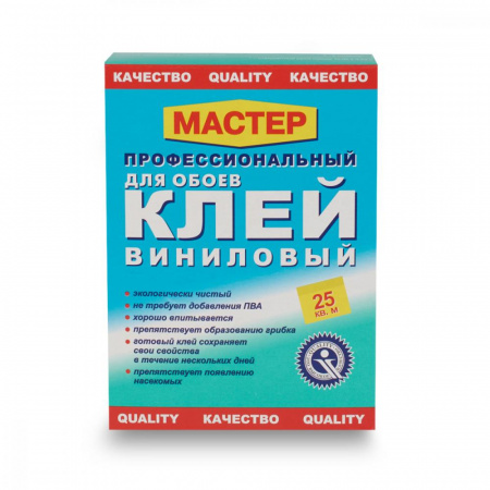 Клей обойный Мастер виниловый 200гр (25м2) (36)