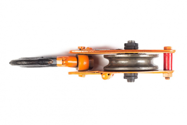 Блок монтажный однорольный с  крюком TOR HQG(L) K1-1,0 т с откидной щекой (G) Блок монтажный однорольный с  крюком TOR HQG(L) K1-1,0 т с откидной щекой (G)