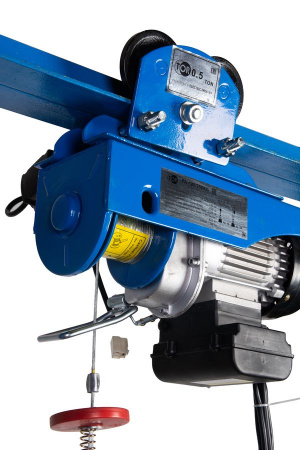 С ТЕЛЕЖКОЙ таль электрическая TOR PA 125/250 кг 12/6 м (серия N)