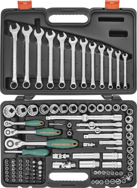 S68H5234111S Набор инструмента универсальный 1/4", 3/8", 1/2"DR Super Tech, 111 предметов S68H5234111S Набор инструмента универсальный 1/4", 3/8", 1/2"DR Super Tech, 111 предметов