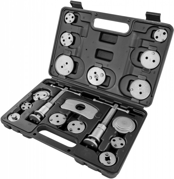 ACPTK18 Приспособление для возврата поршней дисковых тормозных механизмов в наборе, 18 предметов